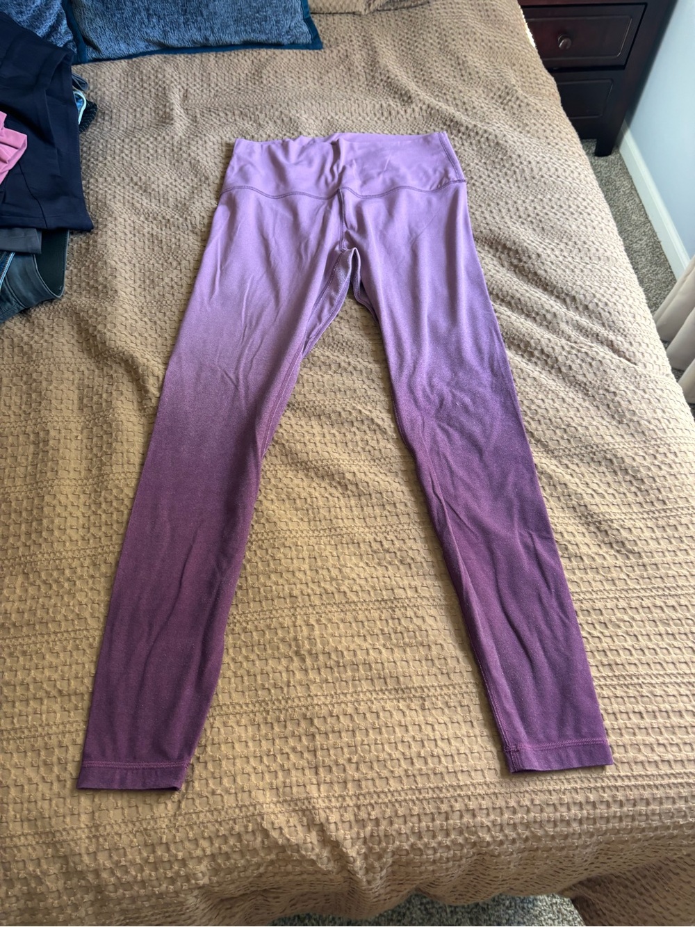 lululemon athletica Purple Ombre Leggings